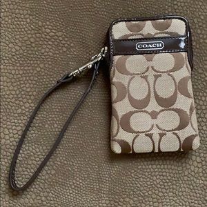 Coach wristlet